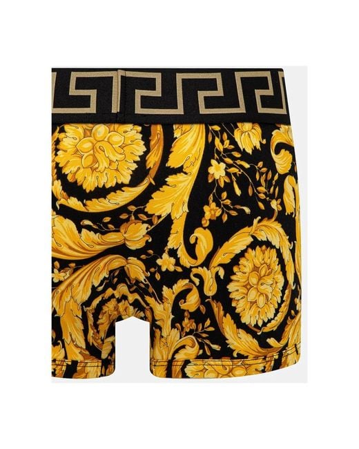 Bottoms Versace pour homme en coloris Yellow