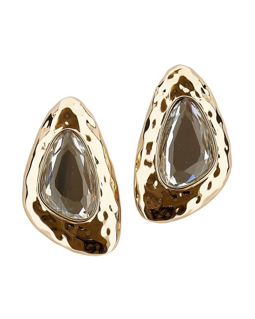 Self-Portrait Metallic Earrings