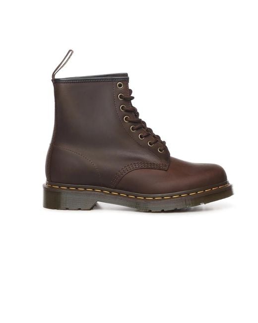 Dr. Martens Brown Lace-Up Boots for men