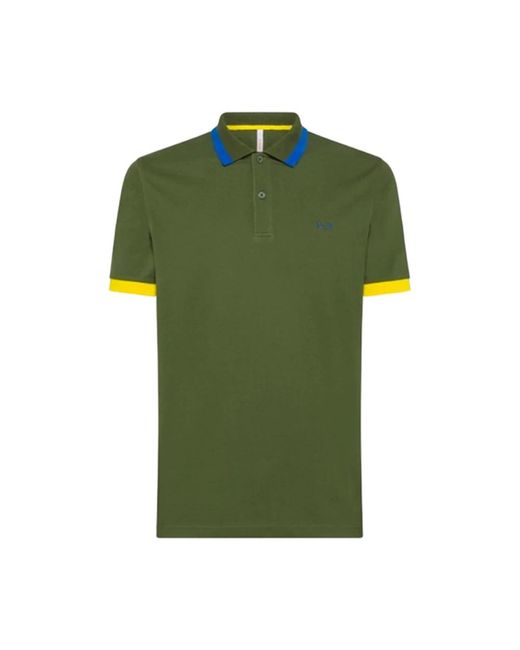 Polo Shirts di Sun 68 in Green da Uomo