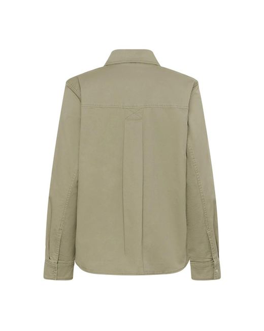 Part Two Overhemden ,Groen ,Shirts in het Green