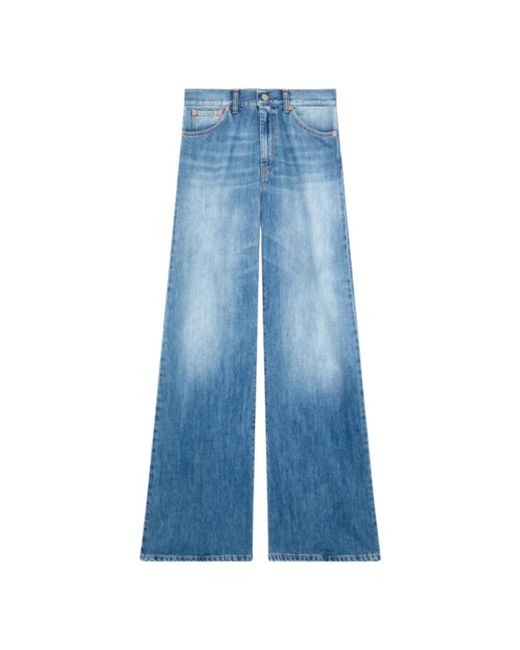 Jeans > wide jeans Dondup en coloris Blue