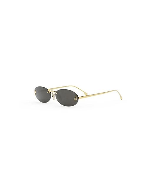Fendi Yellow Sunglasses