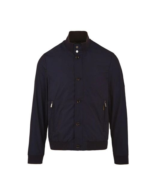 Moorer Jassen ,Blauw ,Blauwe Mezzano-Km Jas in het Blue voor heren