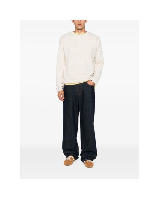 Extreme Cashmere White Round-Neck Knitwear