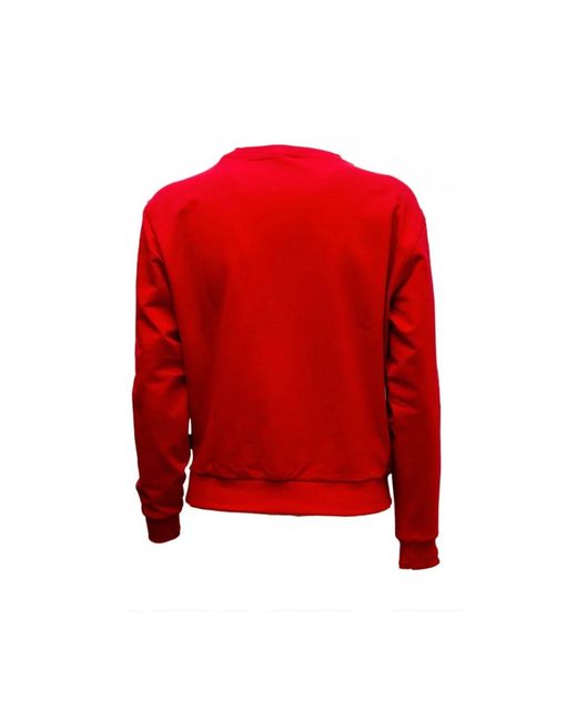 Moschino Red Sweatshirts