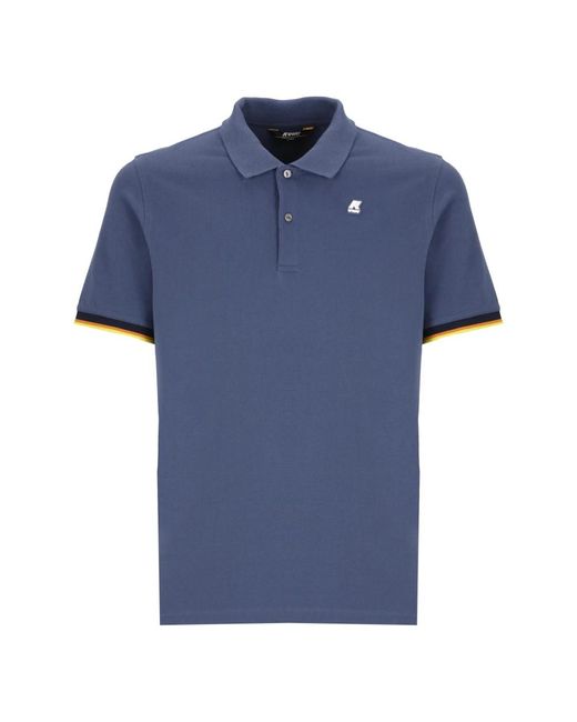 K-Way Polo shirts in Blue für Herren