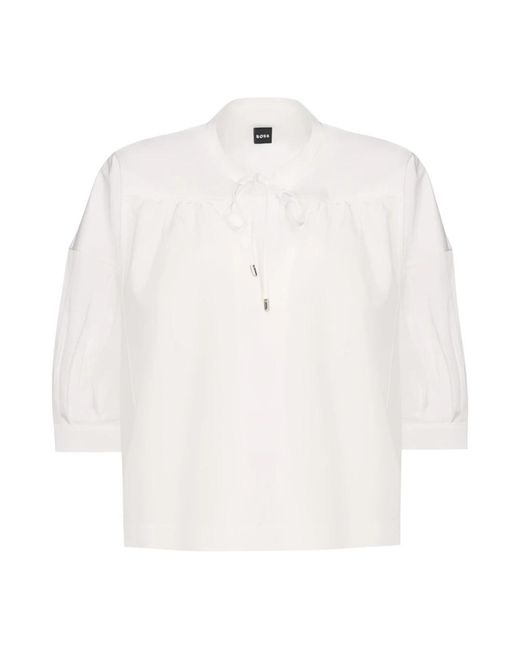 HUGO White Blouses