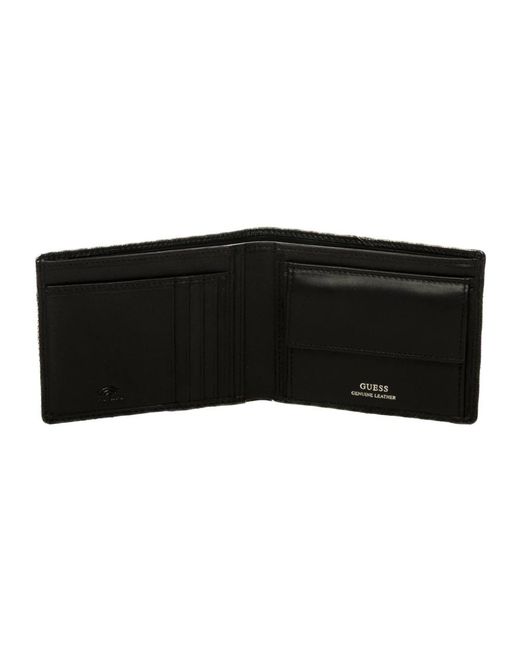 Wallets & Cardholders di Guess in Black da Uomo