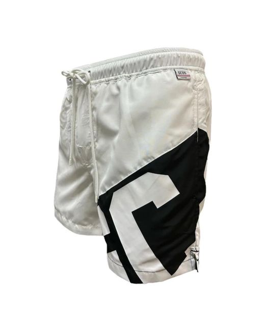 Gcds White Beachwear for men