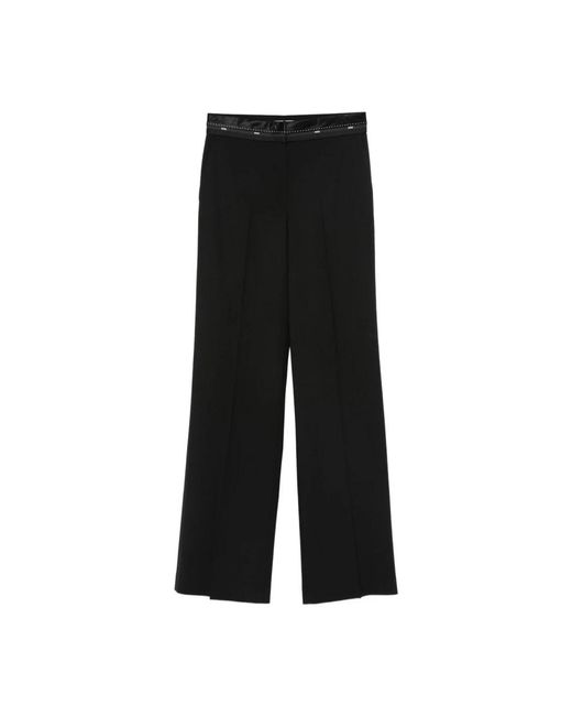 Wide Trousers MSGM de color Black