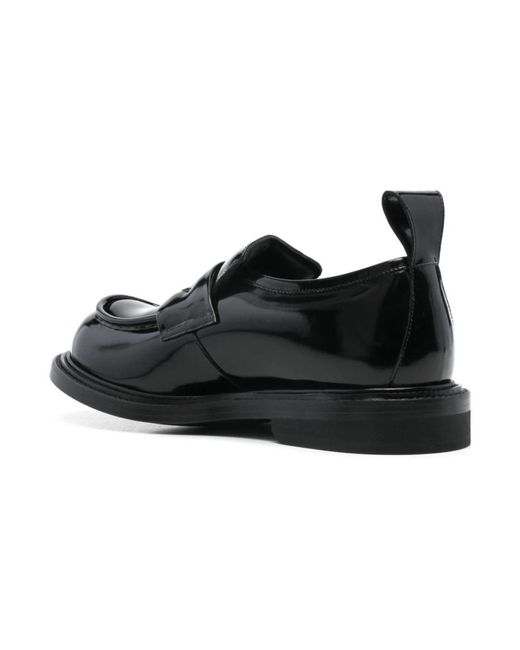 Moschino Black Loafers for men