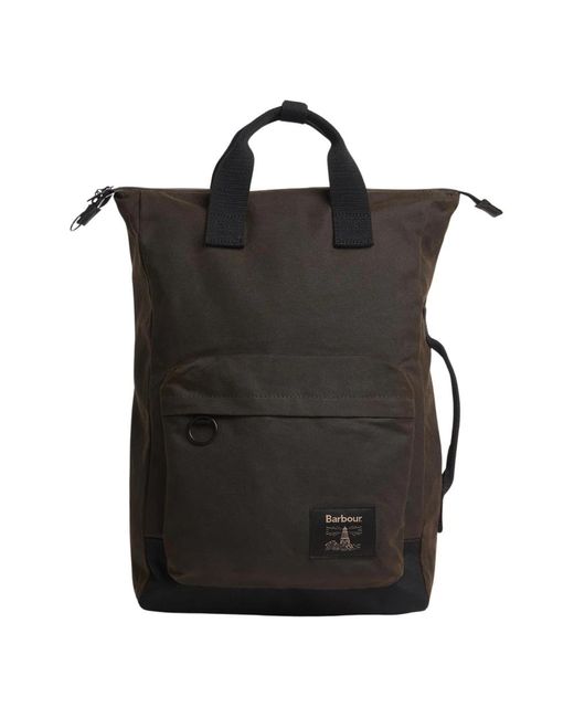 Backpacks Barbour de hombre de color Black