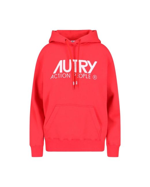 Autry Red Hoodies