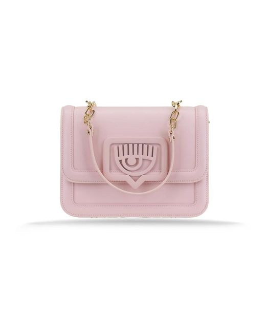 Chiara Ferragni Pink Cross Body Bags