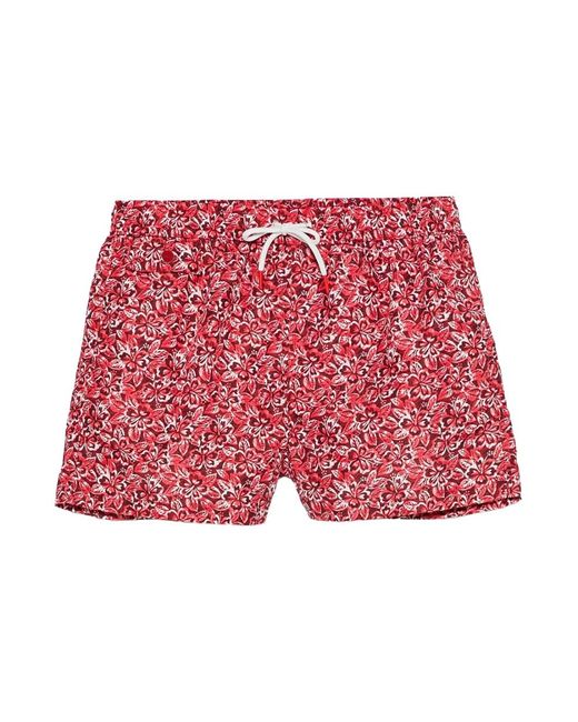 Kiton Rotes modisches polyesterhemd in Red für Herren