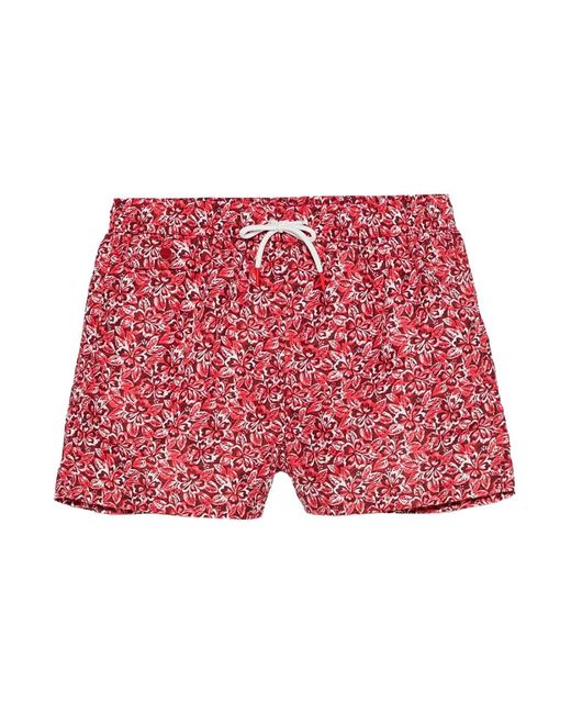 Kiton Badmode ,Rood ,Polyester Rood Polyester Modieus Shirt in het Red voor heren