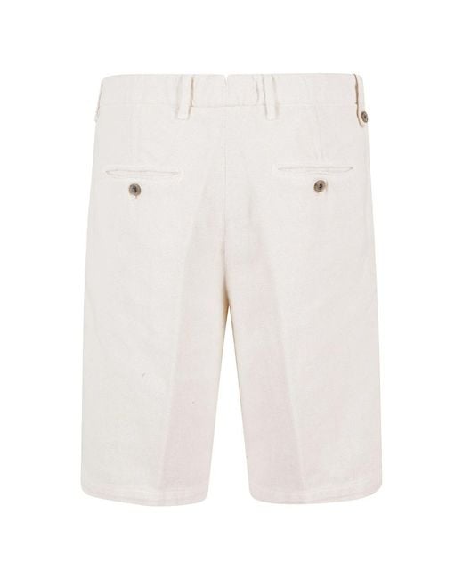 Myths White Casual Shorts for men