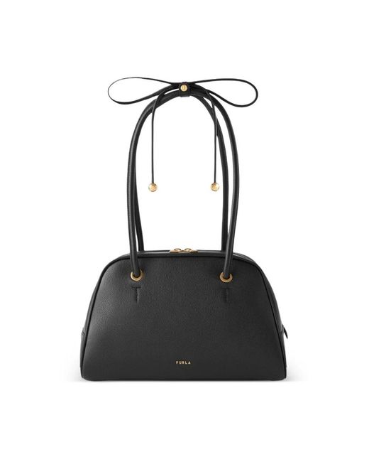 Furla Black Shoulder Bags