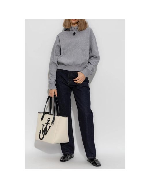 J.W. Anderson Gray Logo sweatshirt