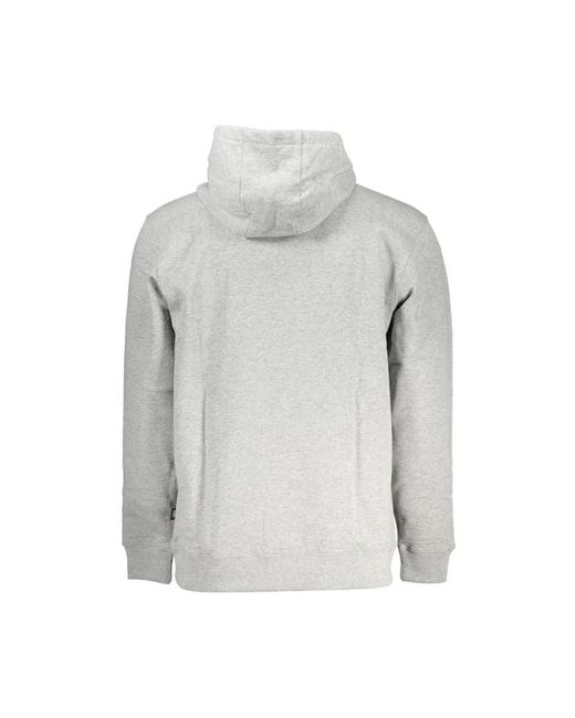 Vans Hoodies & Sweatvesten ,Grijs ,Katoen Grijze Katoenen Trui in het Gray voor heren