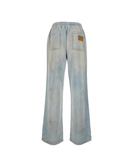 Amiri Blue Wide Jeans for men