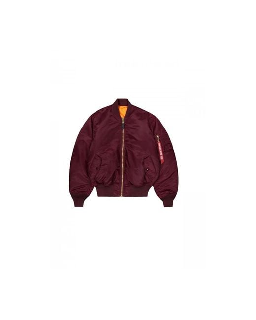 Alpha Industries Red Bomber Jackets for men