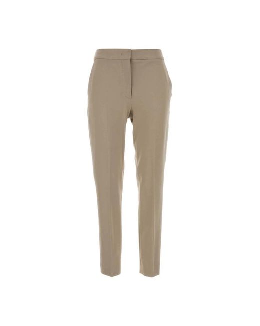 Max Mara Natural Slim-Fit Trousers