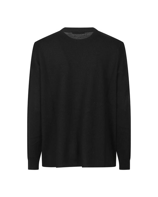 Aragona D3267Tf Trui Met Lange Mouwen En Ronde Hals in het Black