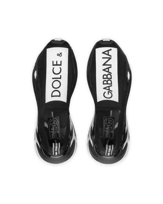 Baskets fast noires Dolce & Gabbana pour homme en coloris Black