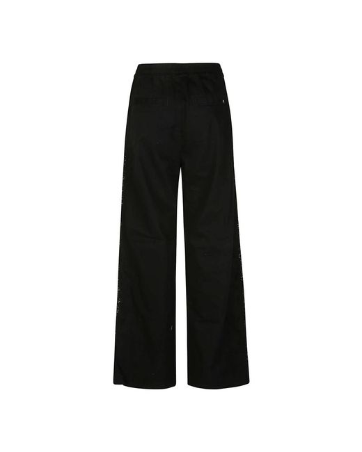 Pinko Black Wide Trousers