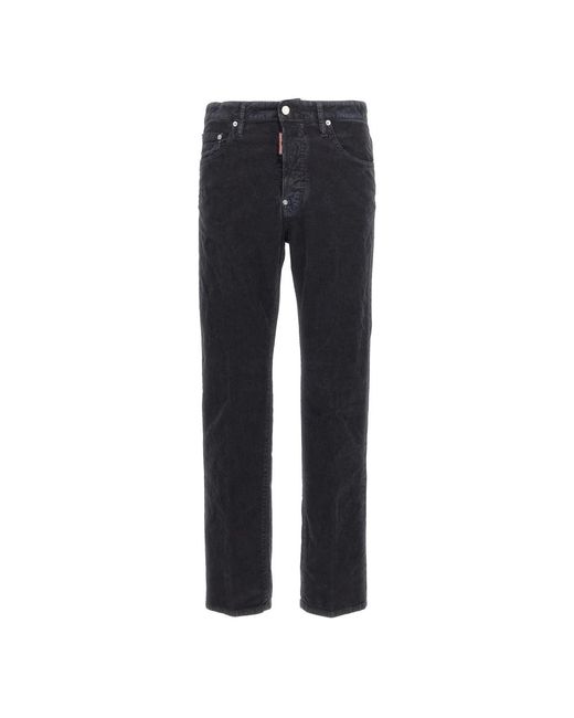 DSquared² Slim-Fit Trousers in het Blue voor heren