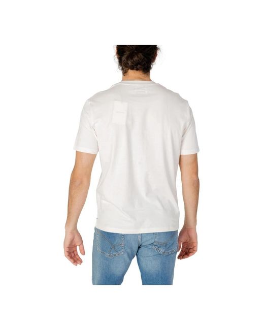Gas White T-Shirts for men