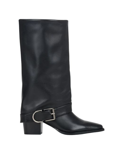 ESTRO Black Cowboy Boots