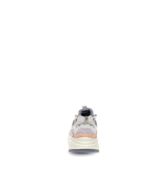 Flower Mountain White Sneakers