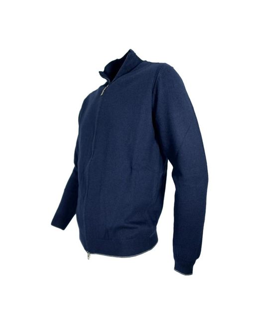 Cashmere Company Blue Cardigans for men