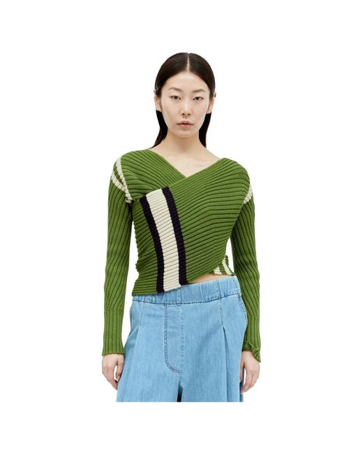 Knitwear Dries Van Noten de color Green
