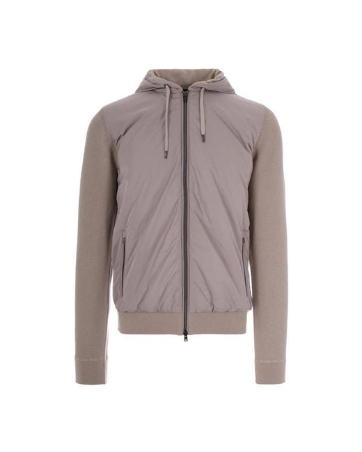 Herno Brown Zip-Throughs for men