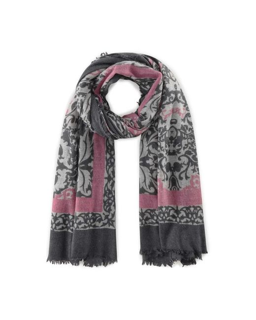 Codello Accessoires ,Veelkleurig ,Kasjmier Luxe Paisley Kasjmiermix Sjaal in het Multicolor