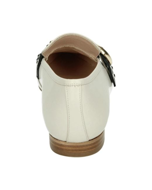 Pertini White Slip-On Schuhe Mit G Weite