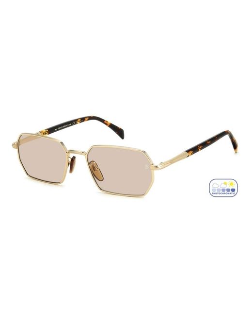 David Beckham Metallic Sunglasses