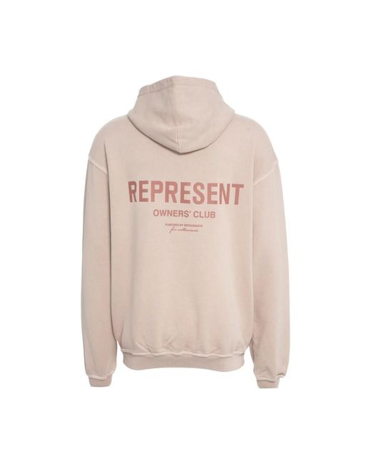 Represent Hoodies & Sweatvesten Hoodie Casual Stijl Aw 25 in het Natural voor heren