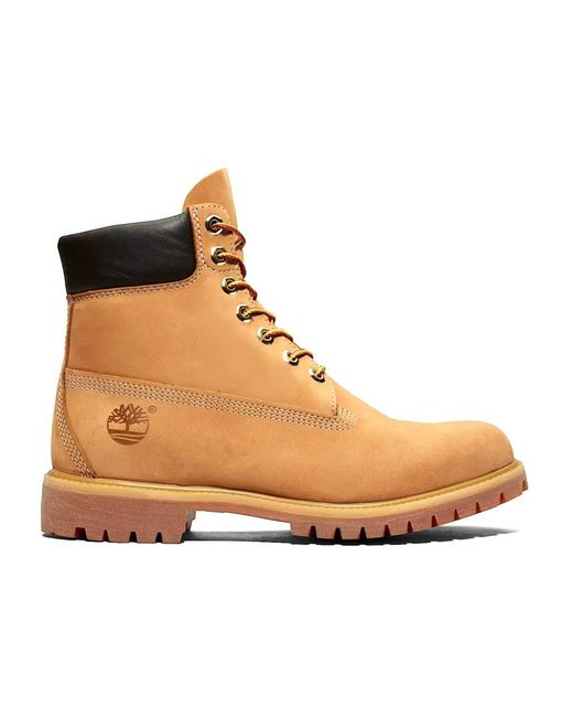 Timberland Brown Lace-Up Boots for men