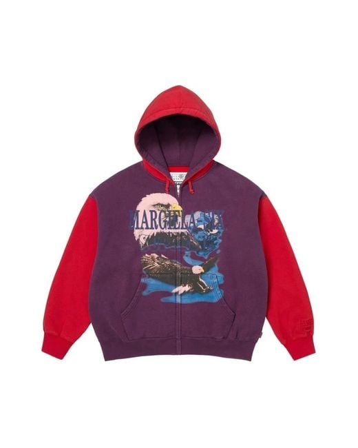 Supreme Red Zip-Throughs for men