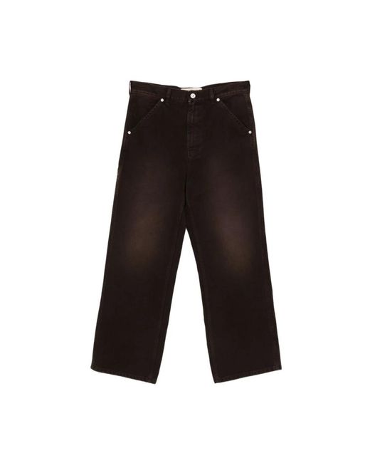 Marni Black Straight Fit Jeans for men