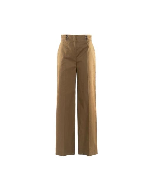 Nenette Natural Wide Trousers