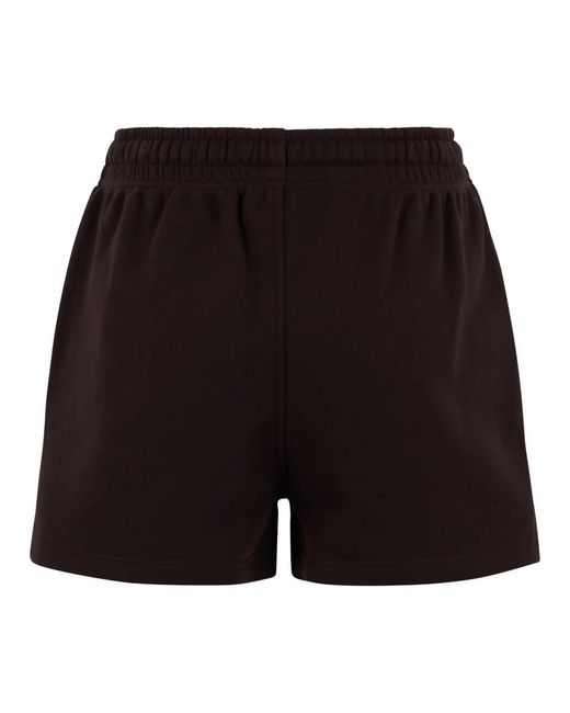 Maison Kitsuné Black Casual Shorts