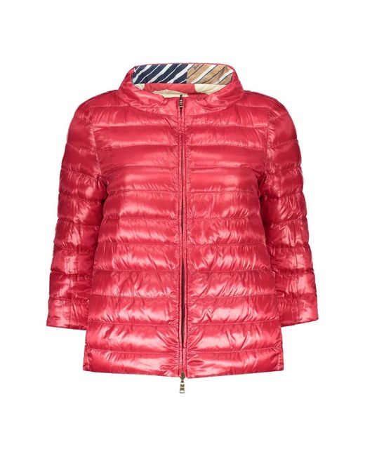 Piumino reversibile stampato di Herno in Red