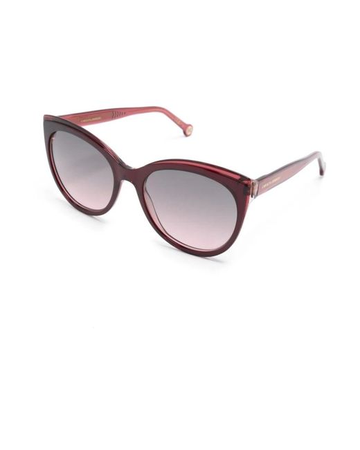 Carolina Herrera Brown Sunglasses