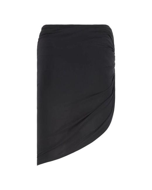 Short Skirts Jacquemus de color Black